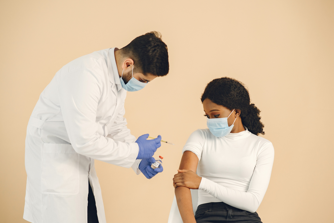 What is said about COVID vaccines and menstruation?