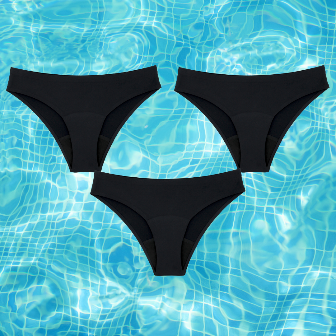 Menstruatie bikini voor tieners | Naadloos