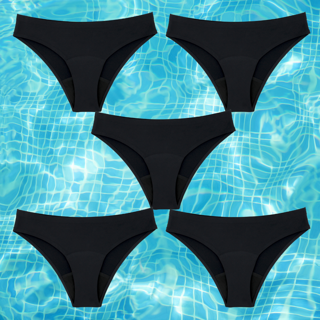 Menstruatie bikini voor tieners | Naadloos