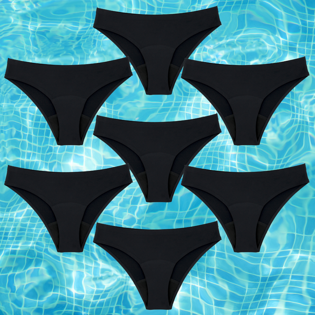 Menstruatie bikini voor tieners | Naadloos
