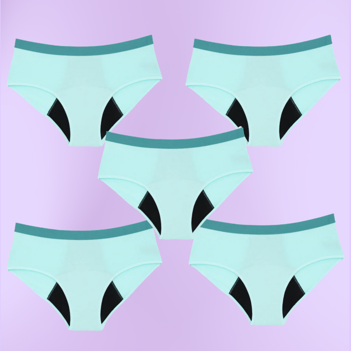 Period Underwear for teens | Turquoise