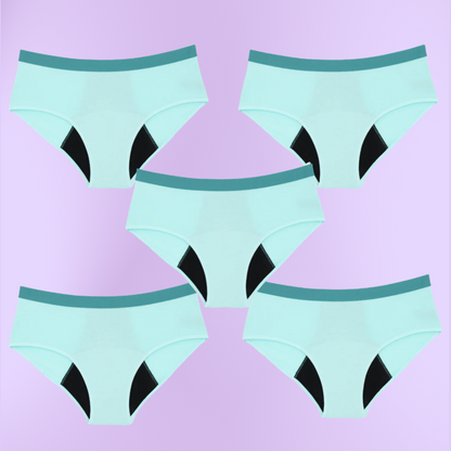 Period Underwear for teens | Turquoise