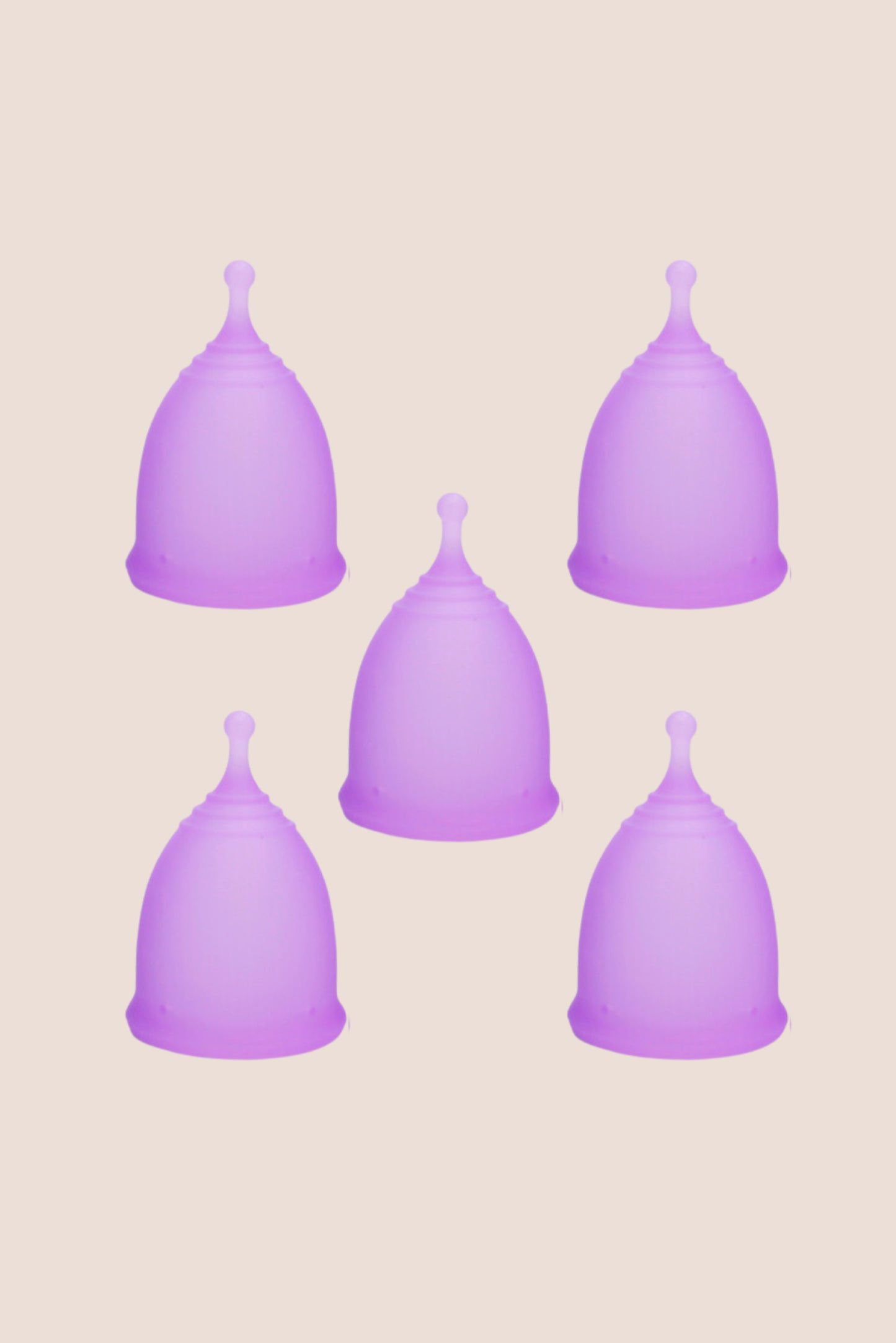 MENSTRUAL CUP PACK 5