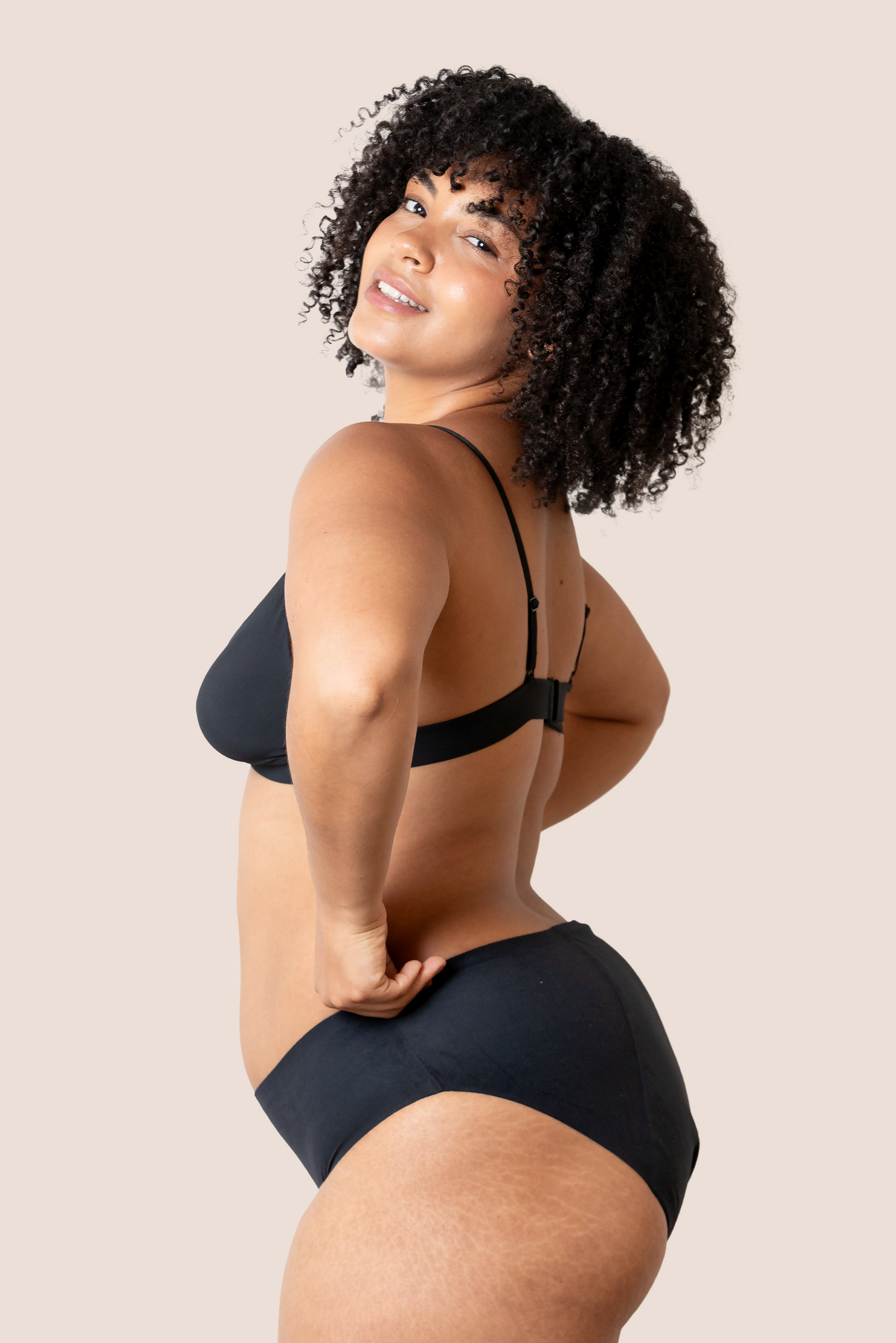 INCONTINENCE UNDERWEAR BLACK SIDE GENERAL
