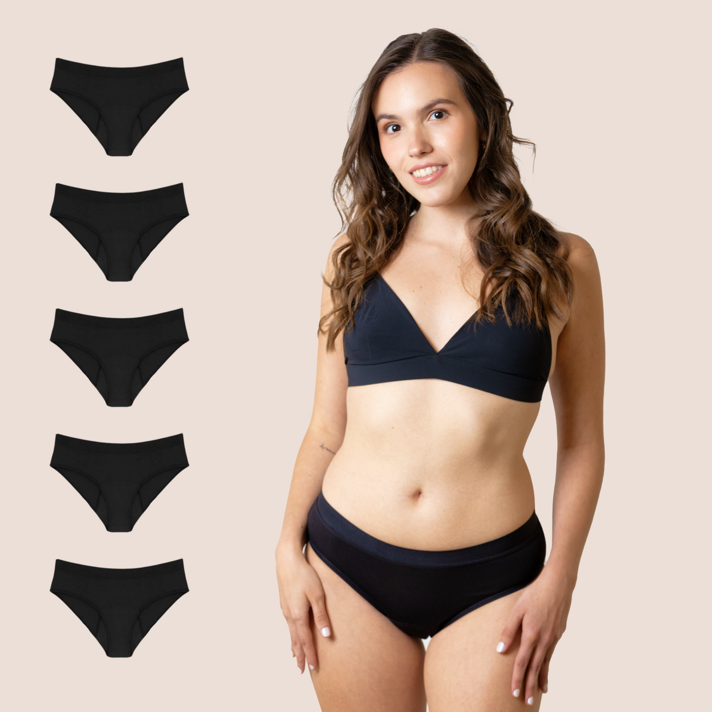 PERIOD UNDERWEAR TEEN PACK 5