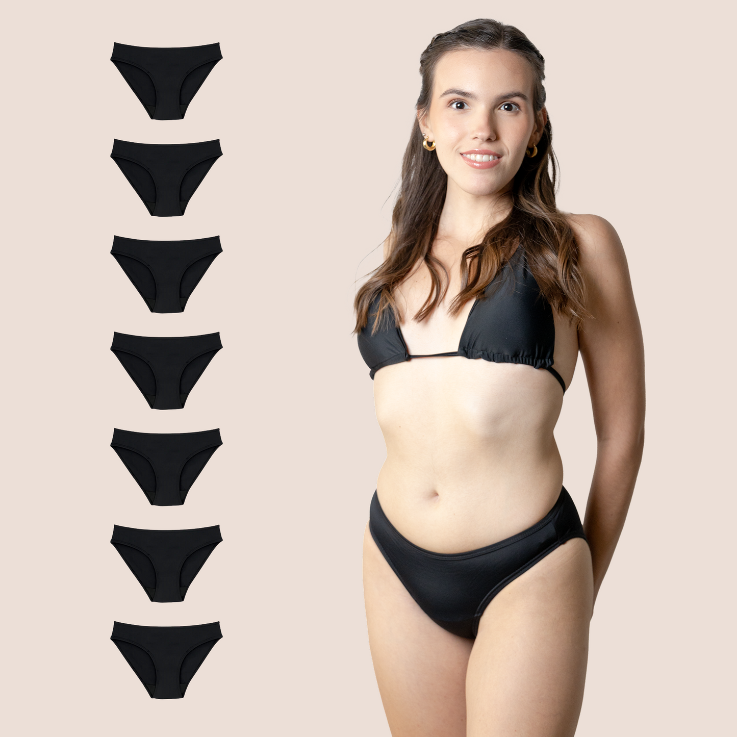Period Swimwear for teens Classic PACK 7