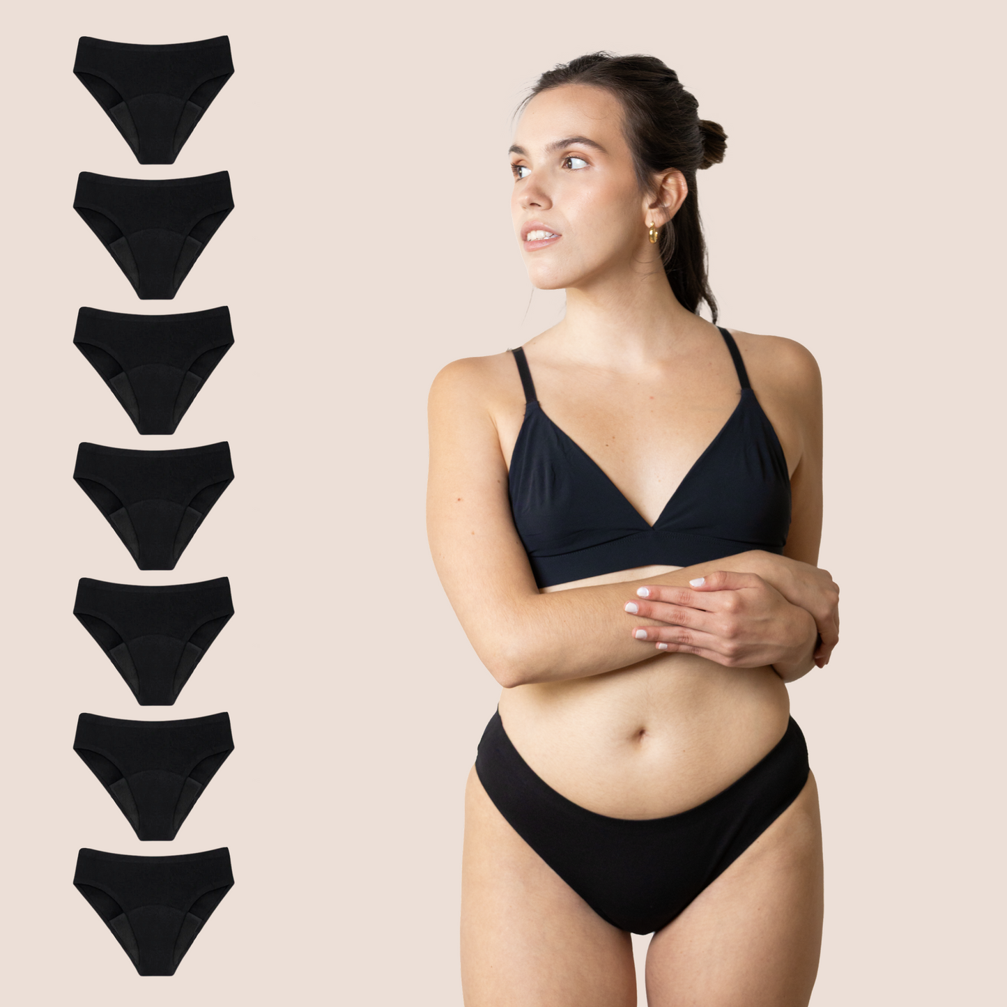 Period Underwear for teens Seamless pack 7