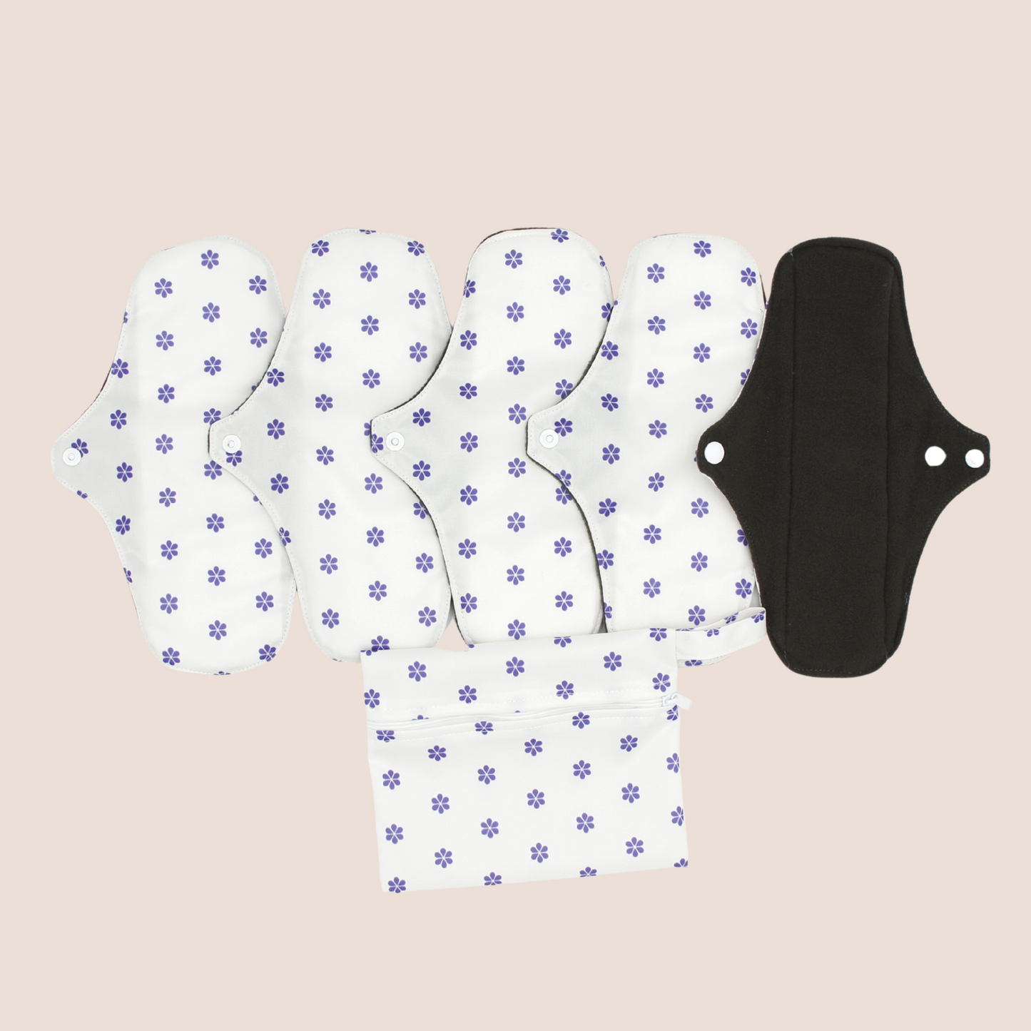 Reusable Day Pad White PACK 5