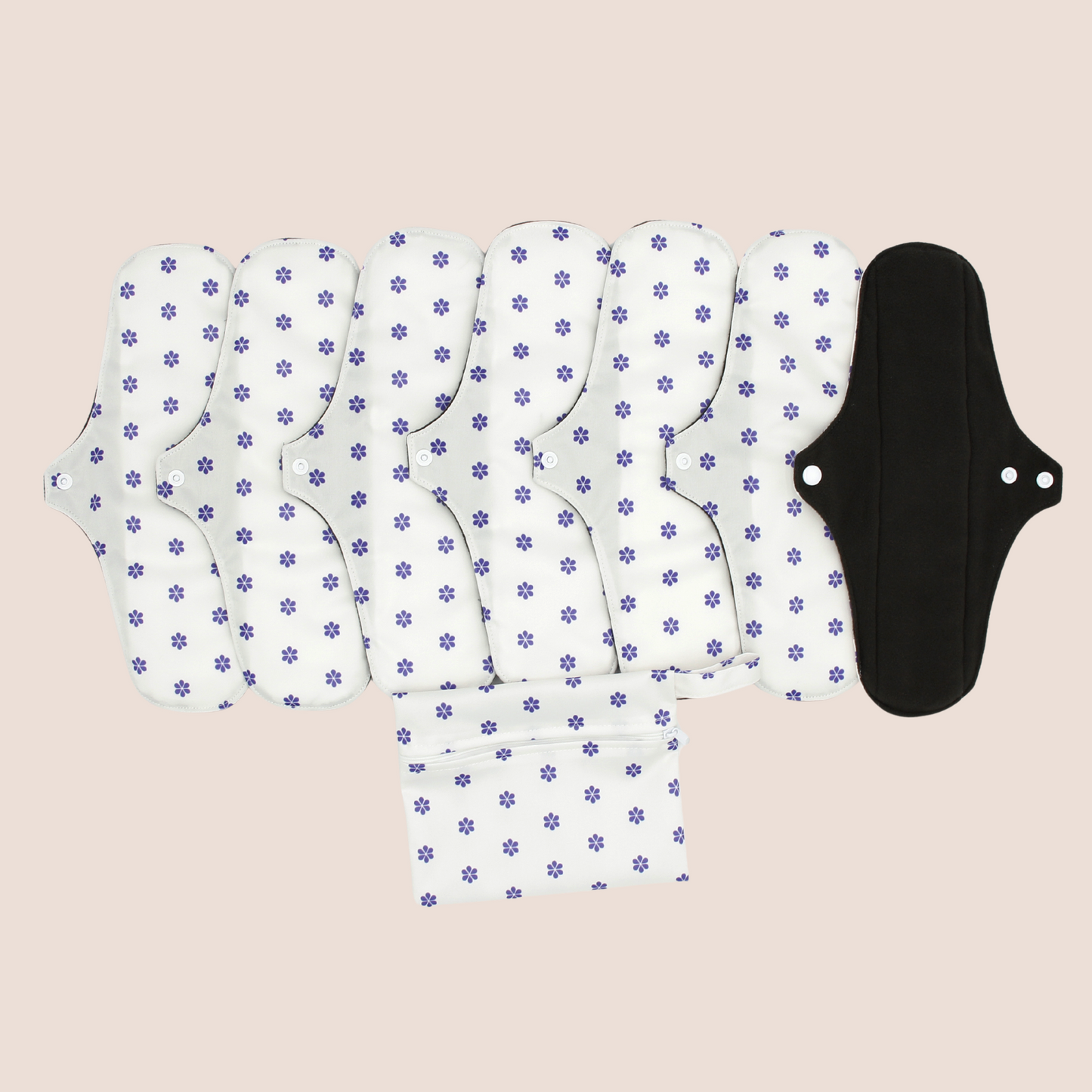 Reusable Day Pad White PACK 7