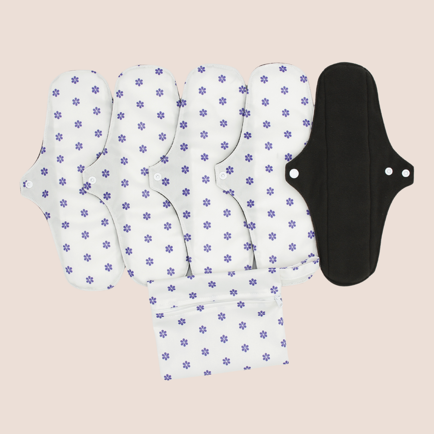 Reusable Night Pad White PACK 5