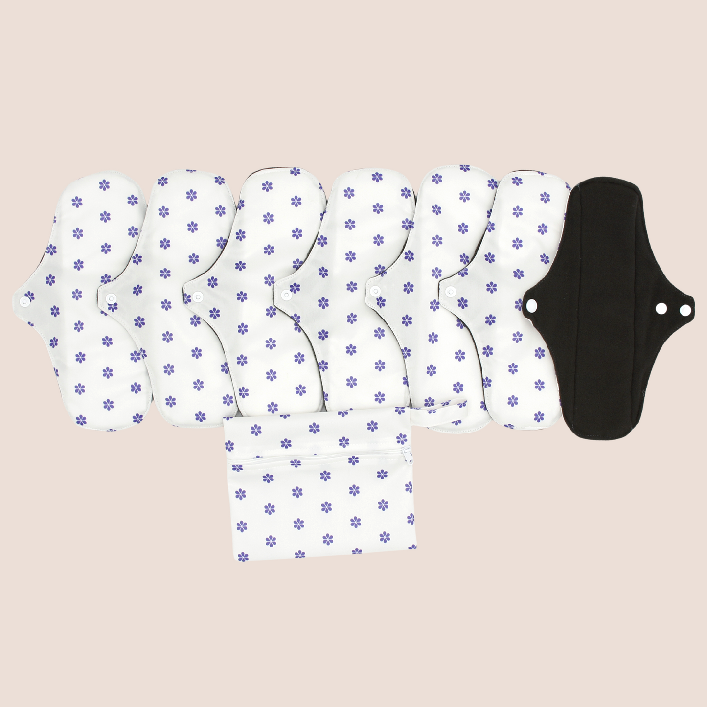 Reusable Night Pad White PACK 7