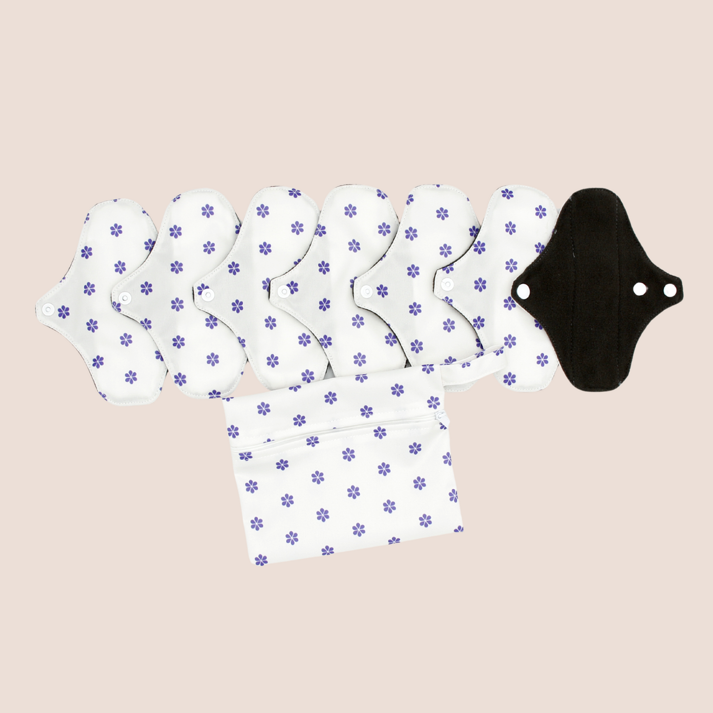 Reusable Pantyliner White PACK 7