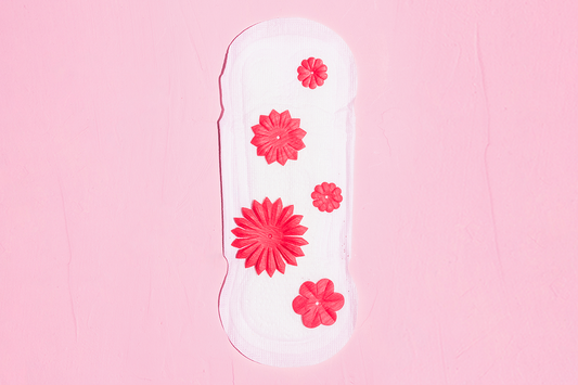 Why do clots occur during menstruation?
