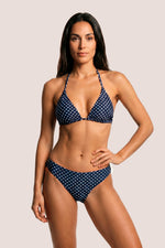 Period Swimwear | Classic | Blue polka dot