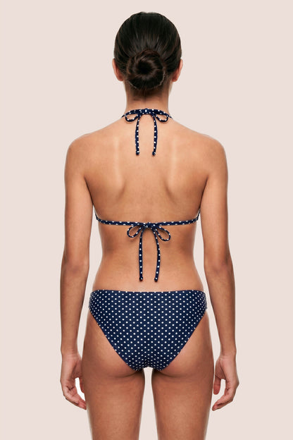 BIKINI BLUE POLKA DOT CLASSIC TEEN BACK GENERAL