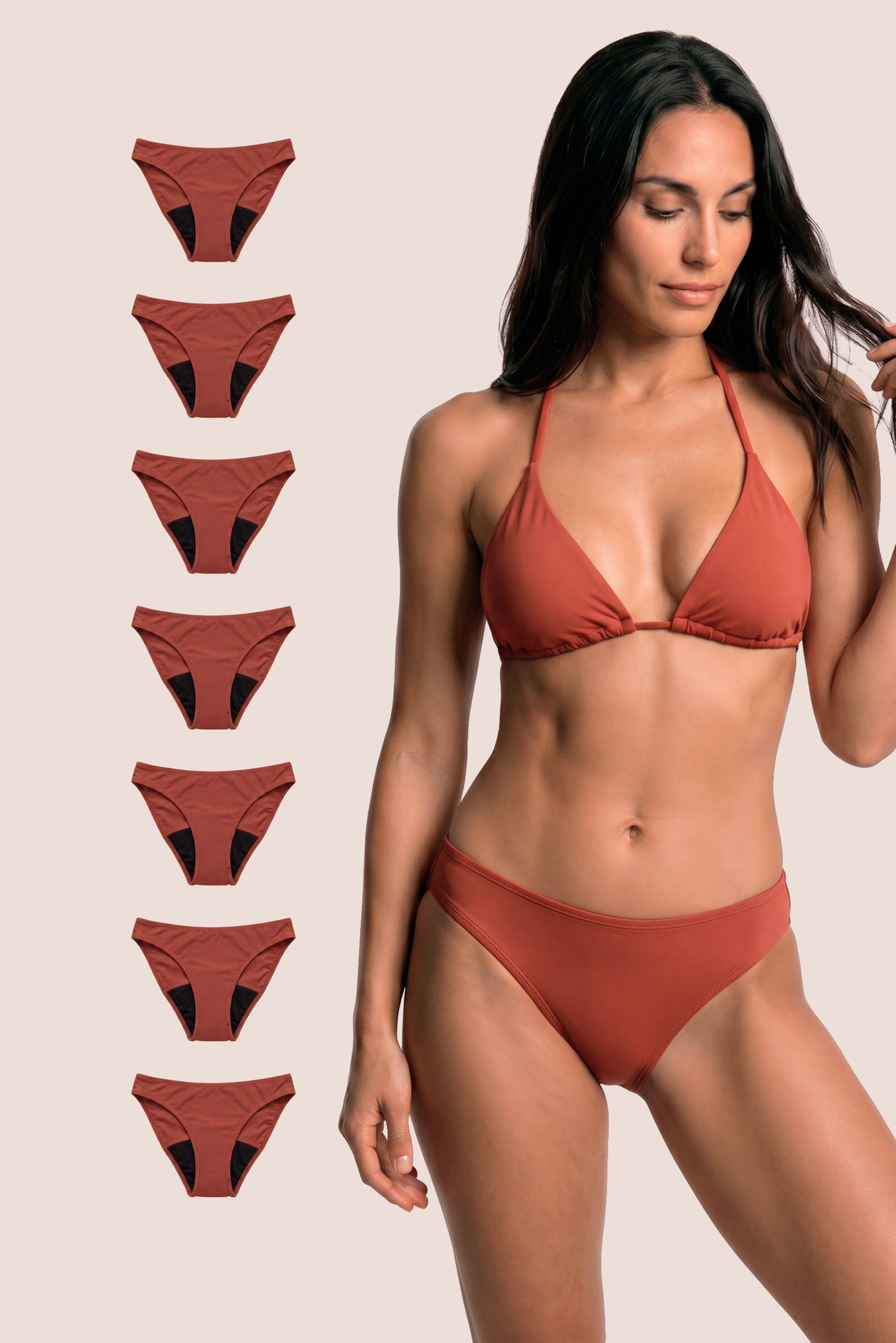 BIKINI CORAL CLASSIC PACK 7 GENERAL
