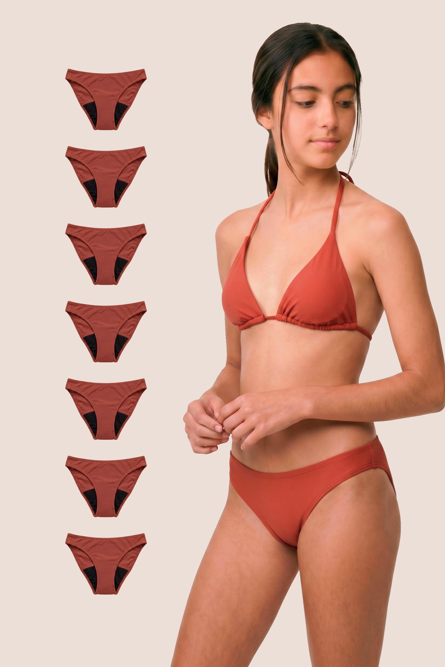 BIKINI CORAL CLASSIC TEEN PACK 7 GENERAL