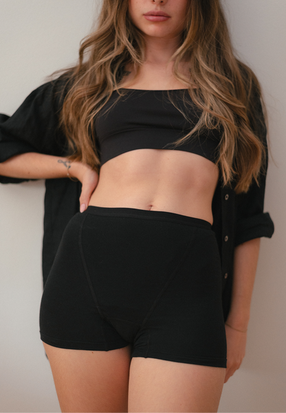 PERIOD BOXER BLACK LIFESTYLE GENERAL