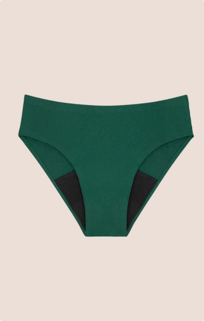 Period Underwear Seamless Green detail general
