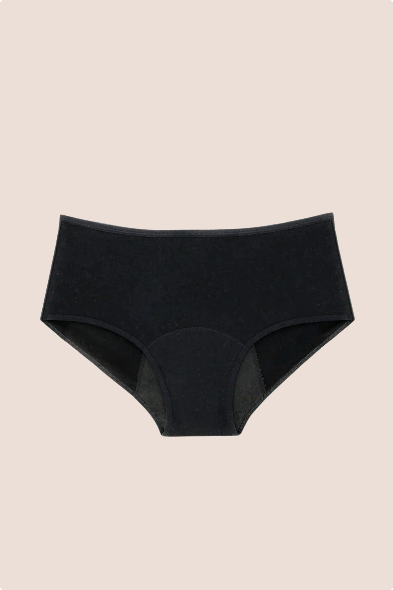 PERIOD UNDERWEAR HIGH WAIST BLACK DETAIL GENERAL