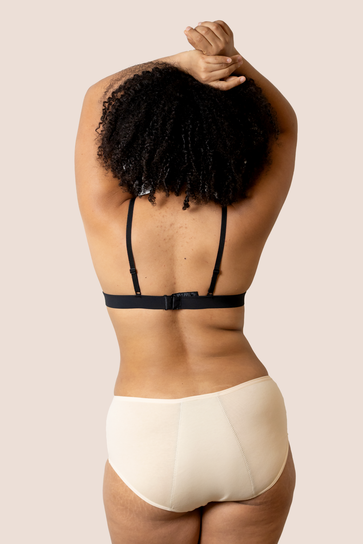 Period Panties | High Waist | Beige