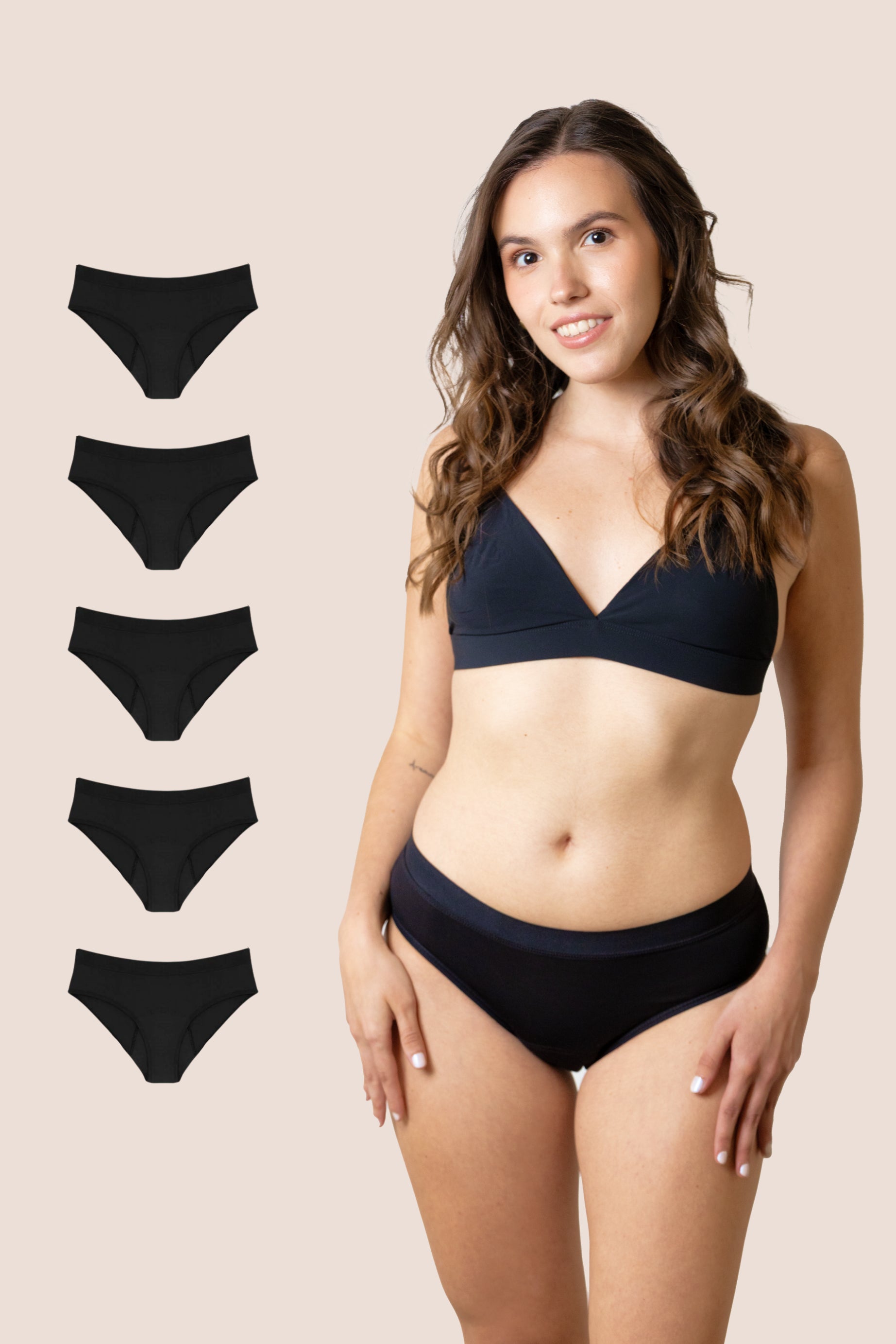 PERIOD UNDERWEAR TEEN PACK 5