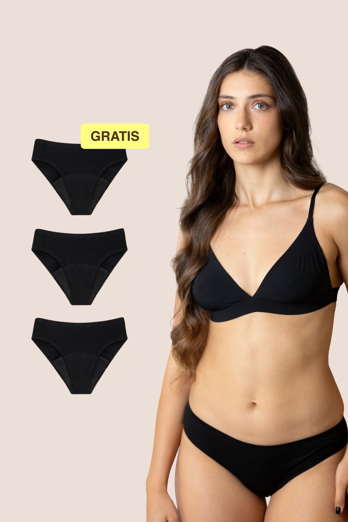 Cuecas menstruais | Sem costura
