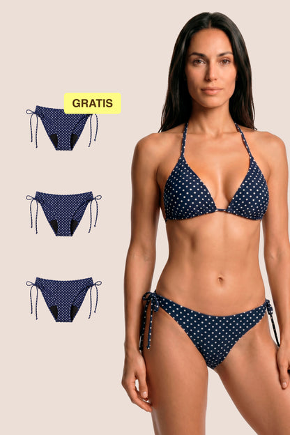 Menstruatie bikini | Braziliaan met knoop