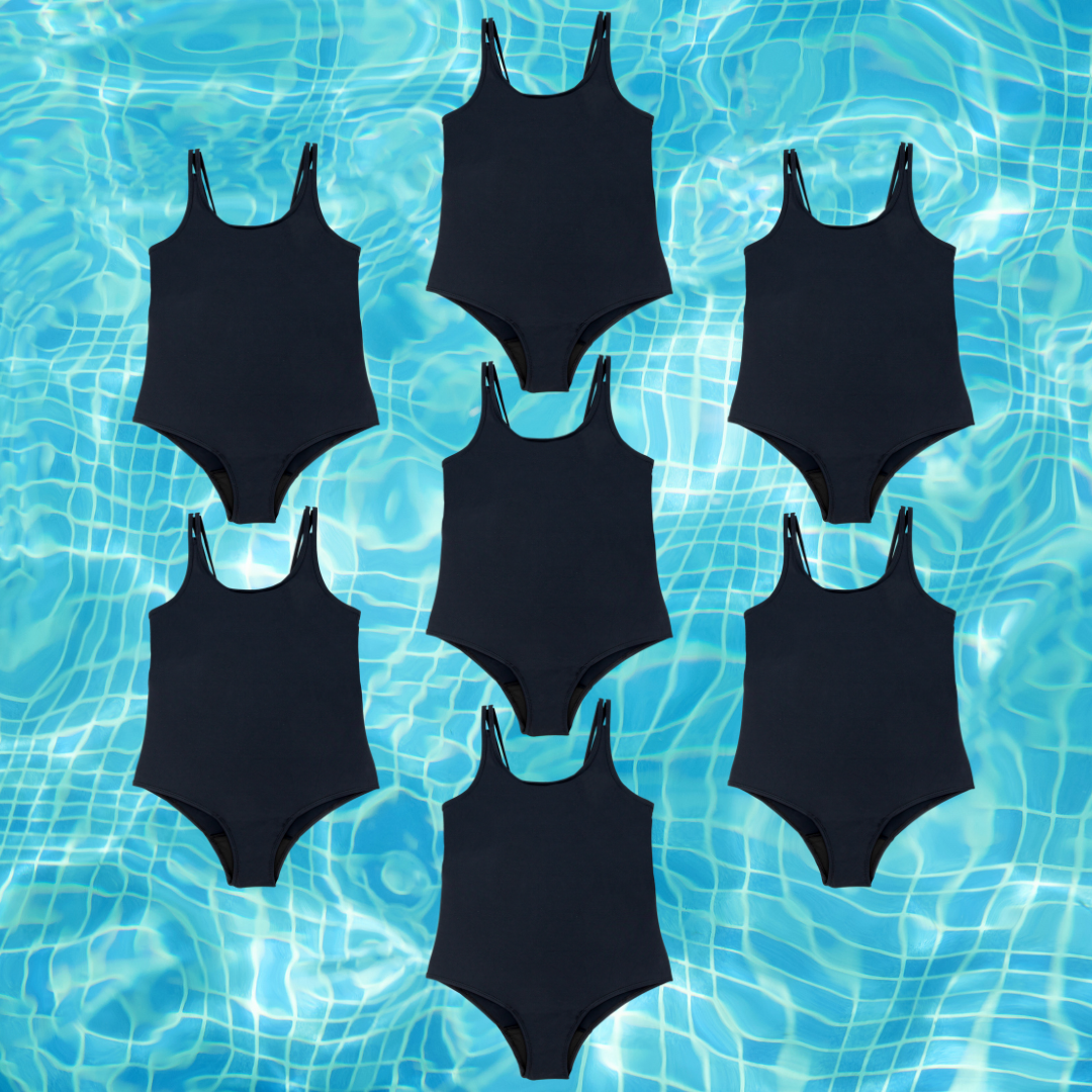 One Piece Period Swimsuit for Teens
