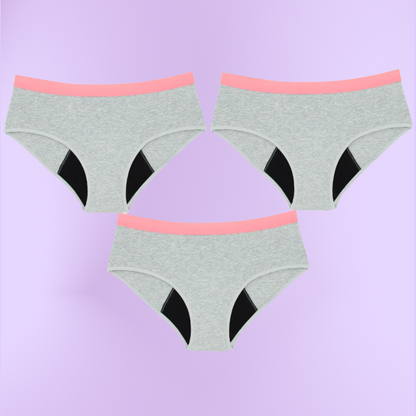 Period Underwear for teens | Grey