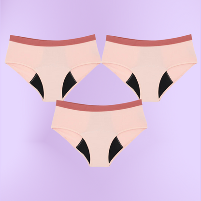 Menstruationsundertøj til teenagere | Pink
