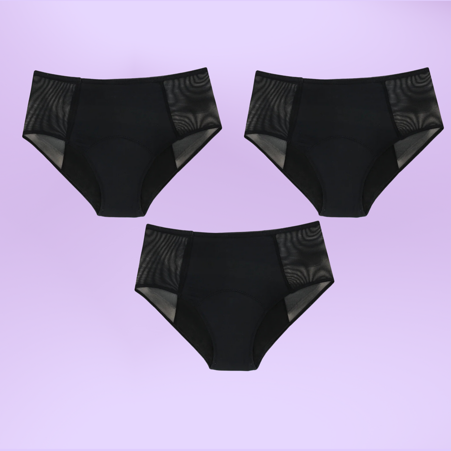 Period Panties | High Waist Transparent Hips