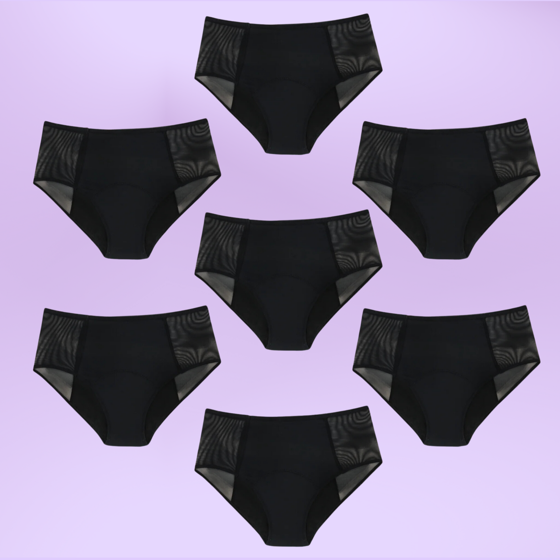 Period underwear pack 7