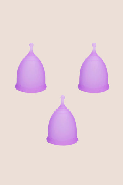 MENSTRUAL CUP PACK 3