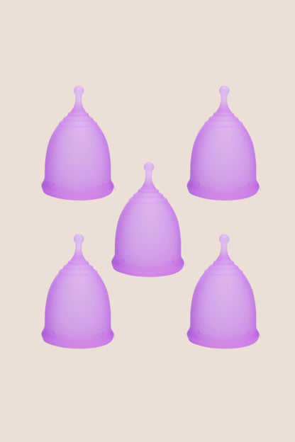 MENSTRUAL CUP PACK 5