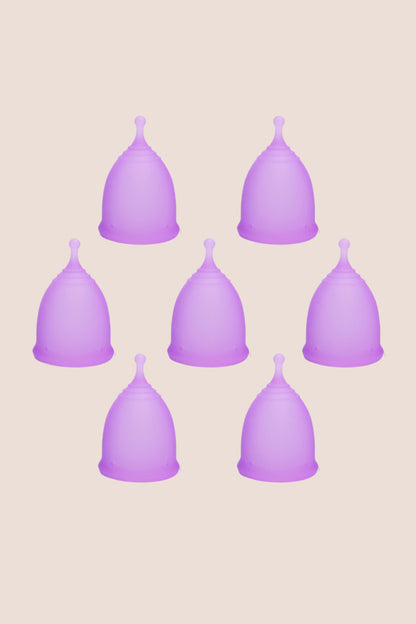 MENSTRUAL CUP PACK 7