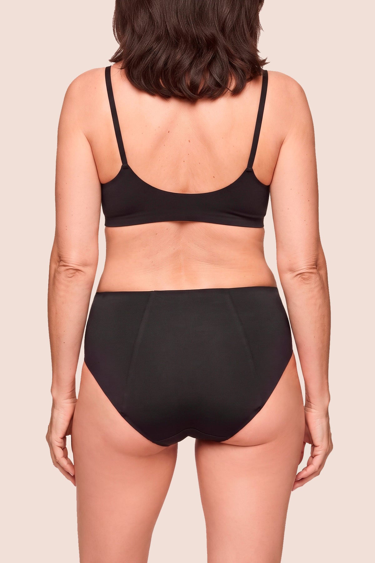 INCONTINENCE UNDERWEAR BLACK BACK GENERAL