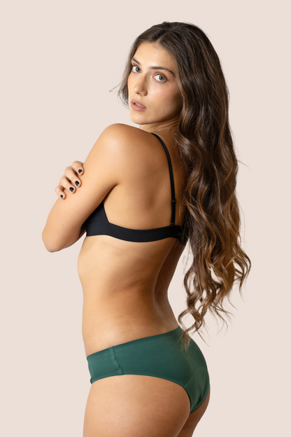 PERIOD PANTIES SEAMLESS GREEN SIDE GENERAL