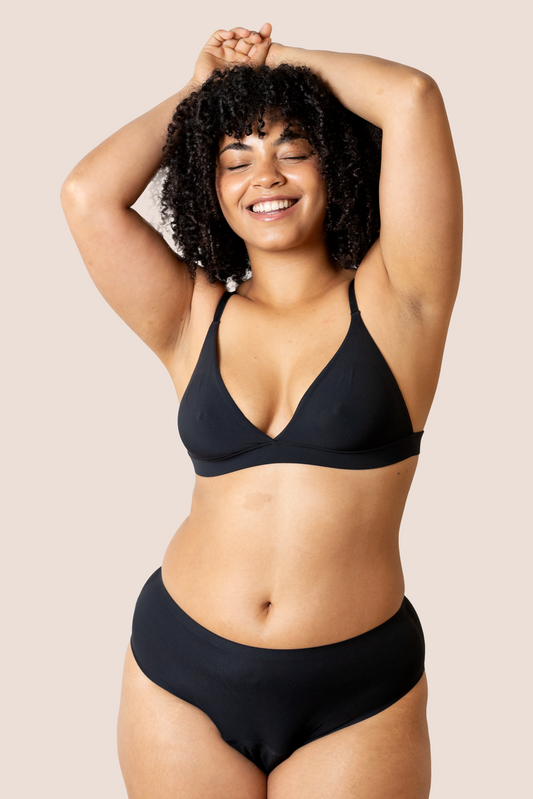 PERIOD PANTIES SEAMLESS HIGH WAIST FRONT GENERAL