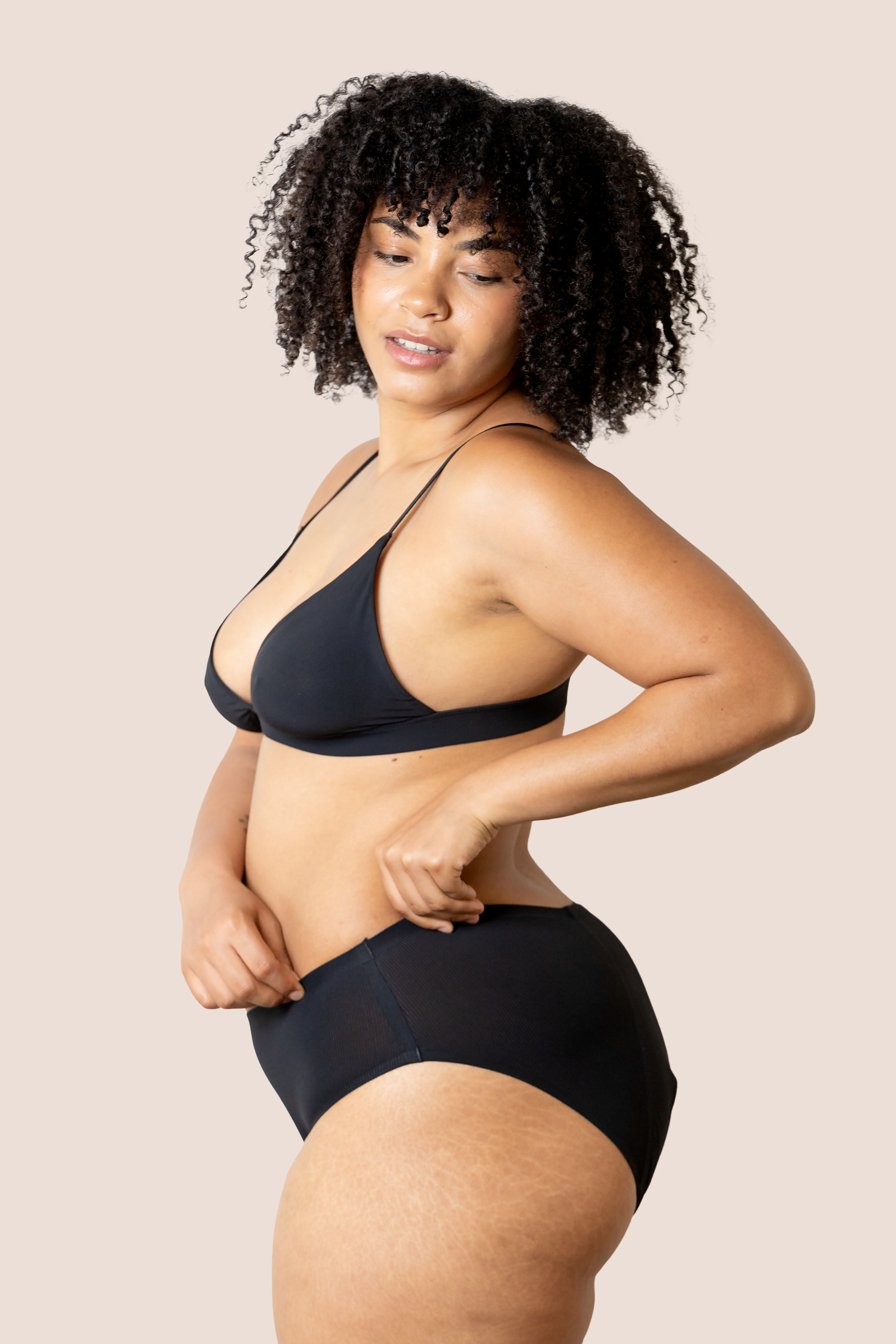PERIOD PANTIES SEAMLESS HIGH WAIST SIDE GENERAL