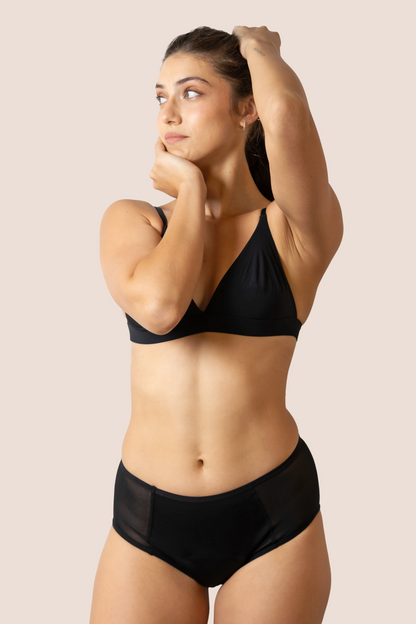 PERIOD PANTY HIGH WAIST TRANSPARENT HIPS FRONT GENERAL