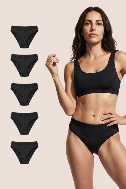 PERIOD PANTY WOMEN SPORT PACK 5 GENERAL