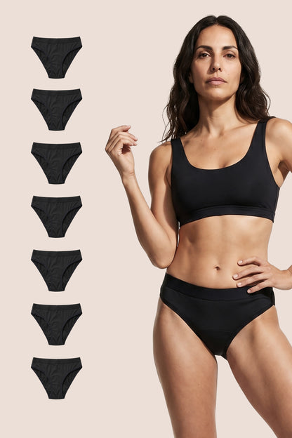 PERIOD PANTY WOMEN SPORT PACK 7 GENERAL