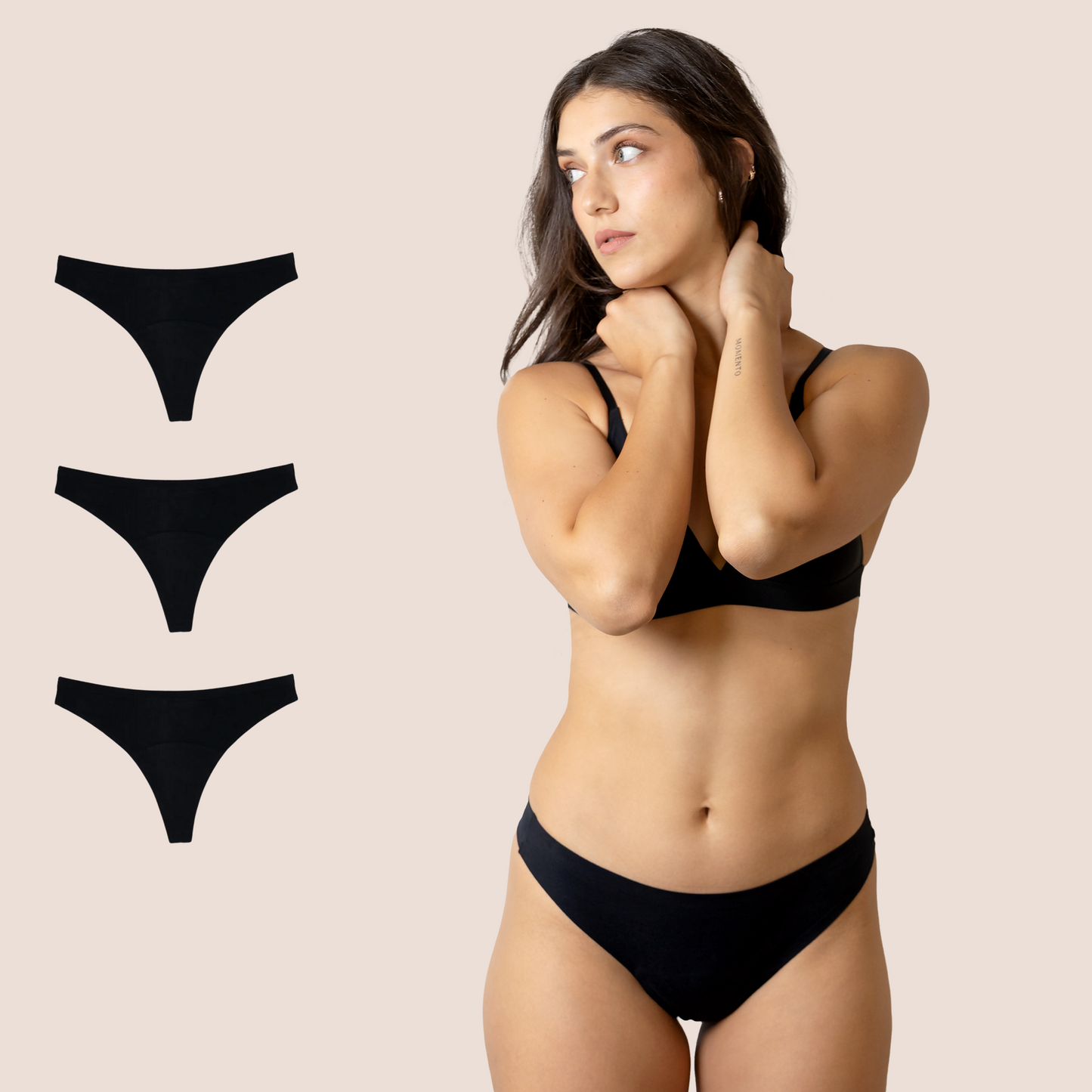 PERIOD THONG PACK 3