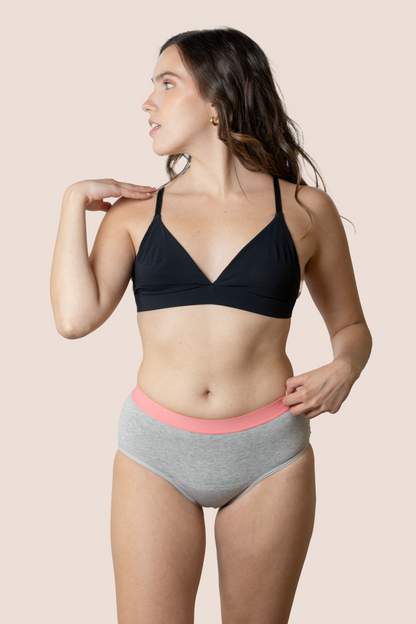 PERIOD UNDERWEAR TEEN GRAY FRONT GENERAL