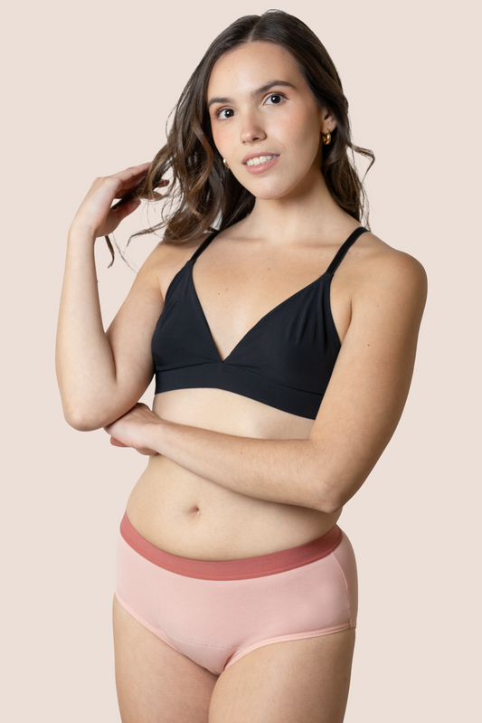 PERIOD UNDERWEAR TEEN PINK FRONT GENERAL