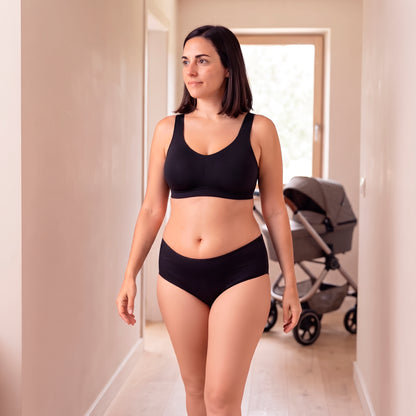 POSTPARTUM PANTIES BLACK LIFESTYLE 7 GENERAL