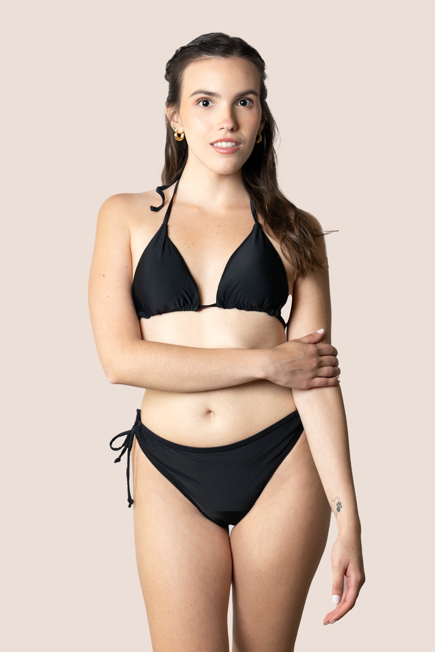 Period Swimwear for Teens Brazilian with Knot front general
